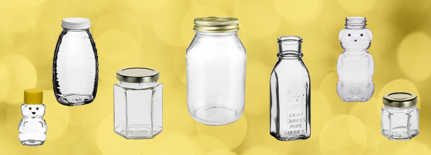 Jars & Honey Containers