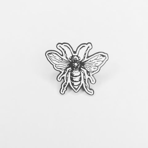 Bee Logo Pin, 1"