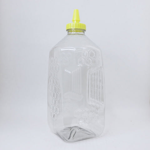 5 lb. Plastic Embossed Jar, single