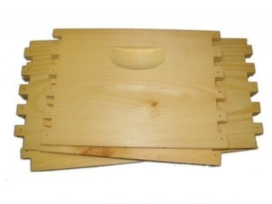 8 Frame Commercial Deep Hive Body (9 1/2"), unassembled