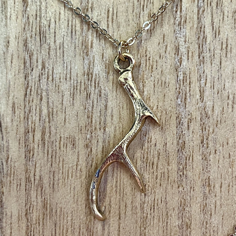 Deer Antler Necklace