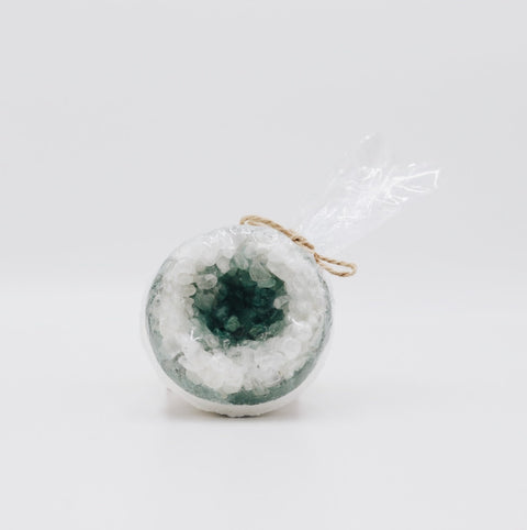 Mountains to Sea Bath Bomb, Emerald Geode