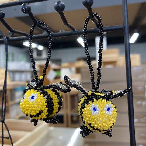 Handmade Beaded Bee