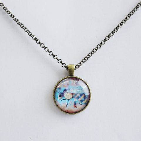 Bee Necklace 18”