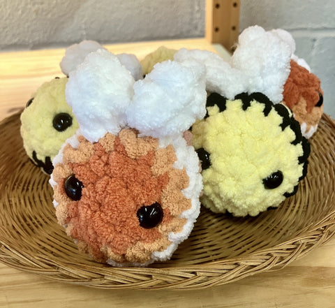 Small Crocheted Bee Plushies