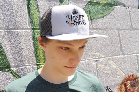 Honey & The Hive Flat Bill Hat