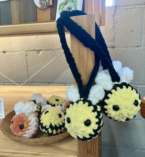 Small Crocheted Bee Plushies