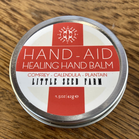 Little Seed Farm Hand-Aid Healing Hand Balm, 1.5 oz.