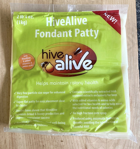 Hive Alive Fondant Patty (2 lb. 4 oz) , single