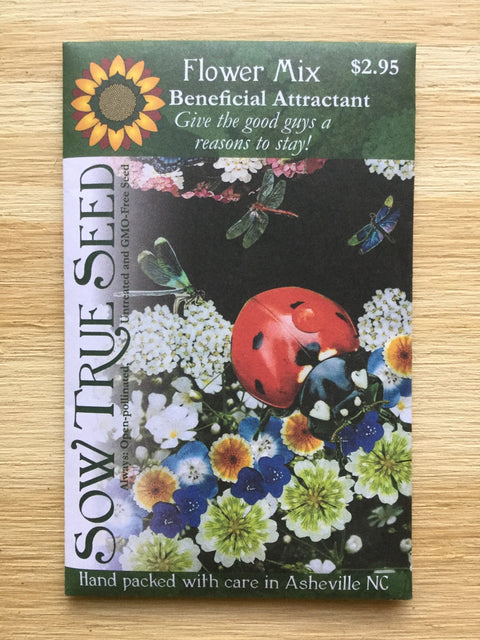 Sow True Seeds, Beneficial Attractant Flower Mix