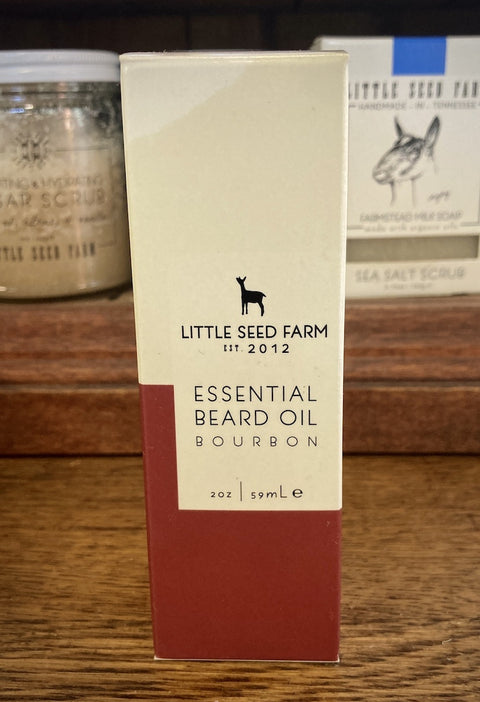 Little Seed Farm Bourbon Beard Oil, 2 oz.