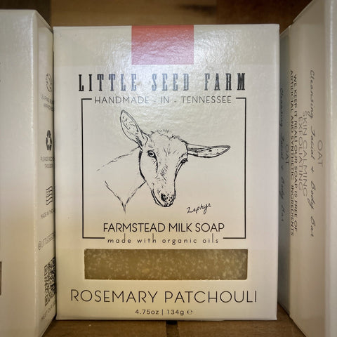 Goat Milk Soap: Rosemary Patchouli