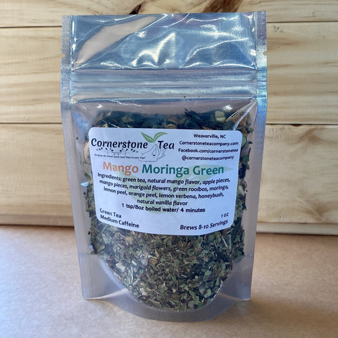 Cornerstone Tea Mango Moringa (Green)