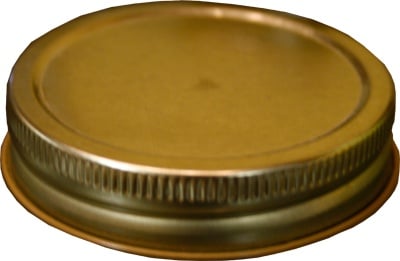 Mason Lid Gold, (case of 725)