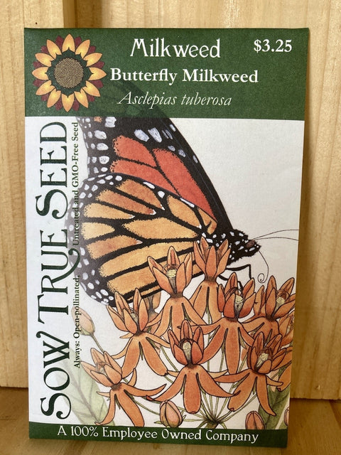 Sow True Seeds, Milkweed (Butterfly)