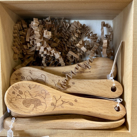 Woodland Mini Spoon - Bear