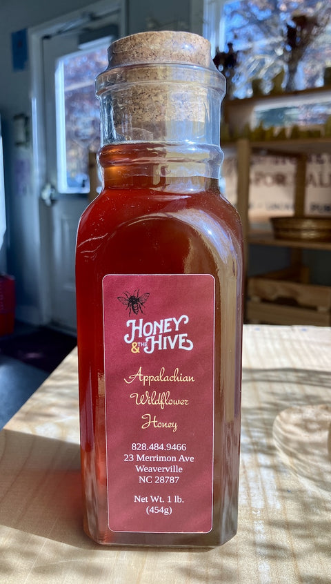 Appalachian Wildflower Honey in Muth Jars