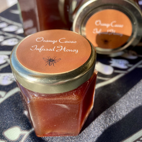 H+H Infused Honey, Orange Cacao