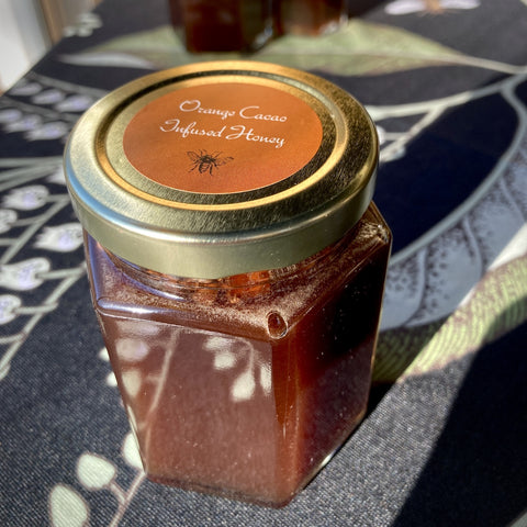 H+H Infused Honey, Orange Cacao