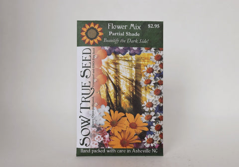 Sow True Seeds, Partial Shade Flower Mix