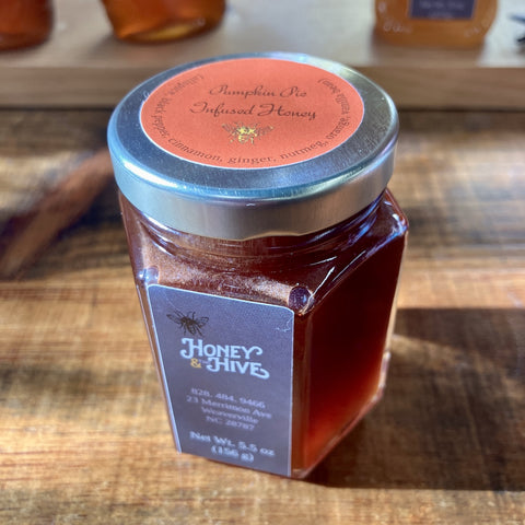 Limited Edition H+H Pumpkin Pie Infused Honey