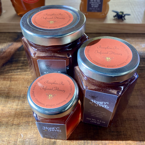 Limited Edition H+H Pumpkin Pie Infused Honey