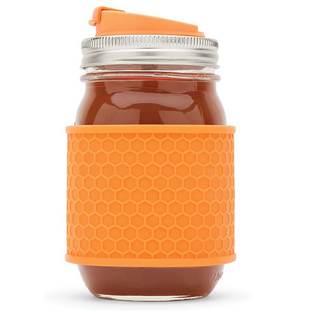 Silicone Sleeve for Mason Jar - 2 Pack