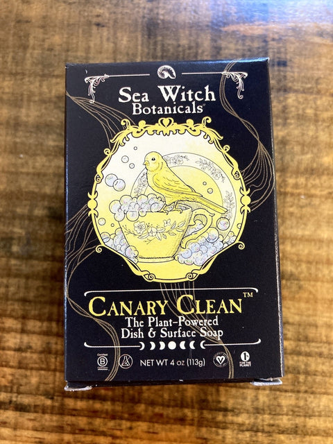 Sea Witch Botanicals Canary Clean Kitchen and Surface Soap Bar