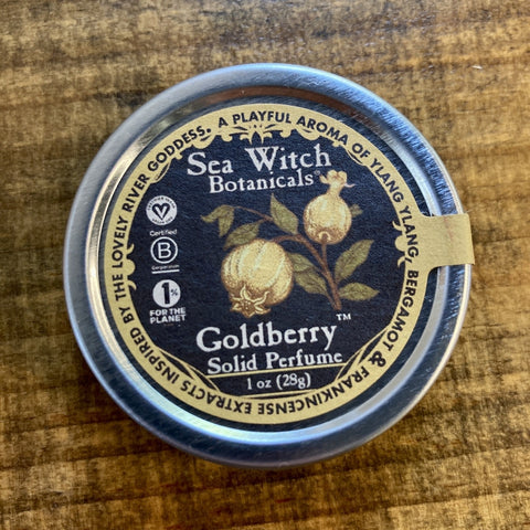 Sea Witch Botanicals Solid Perfume, Goldberry