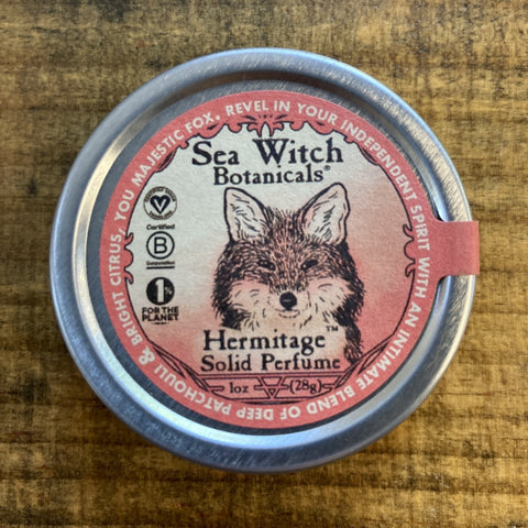 Sea Witch Botanicals Solid Perfume, Hermitage