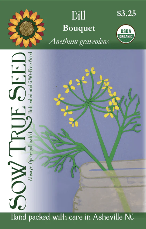 Sow True Seeds, Dill (Bouquet) - Organic