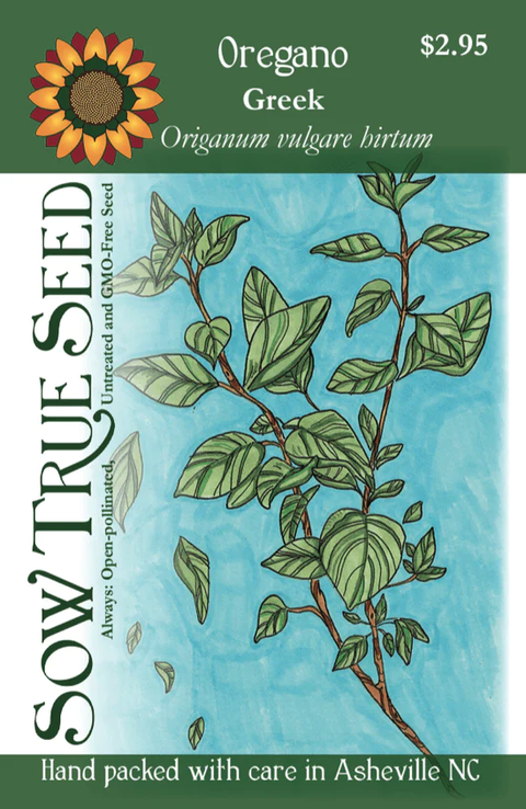 Sow True Seeds, Oregano (Greek)