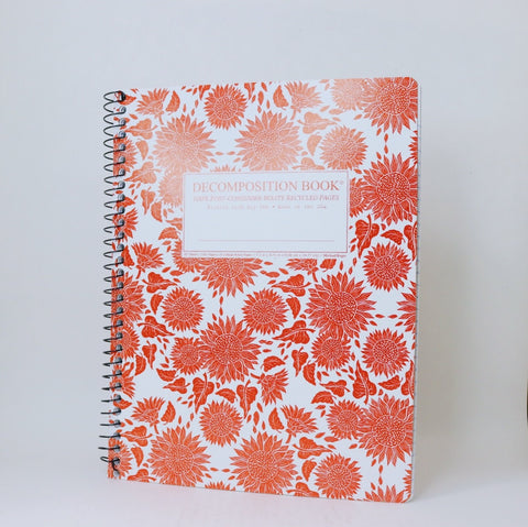 Sunflower Decomposition Notebook Large