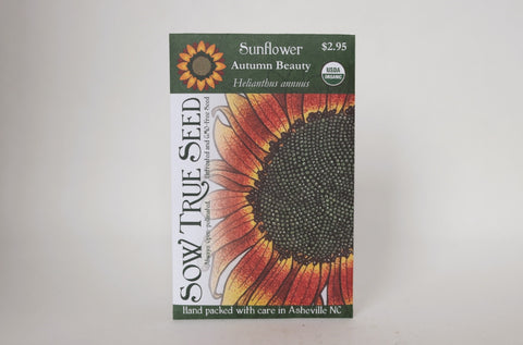 Sow True Seeds, Sunflower (Autumn Beauty)