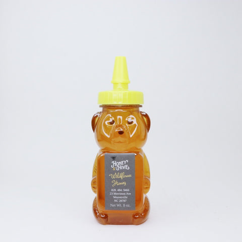 Wildflower Honey  8 oz Bear